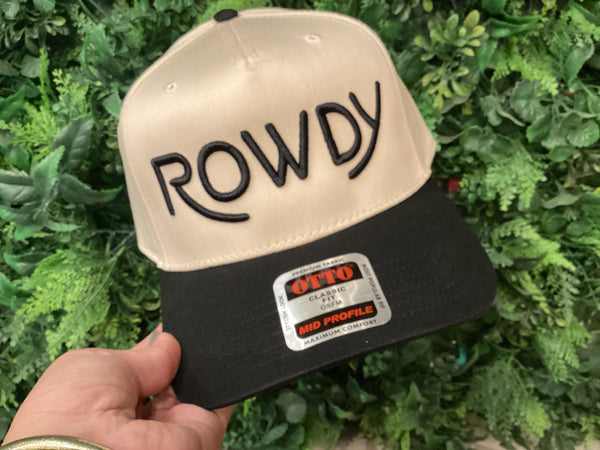 Rowdy Embroidered Hat
