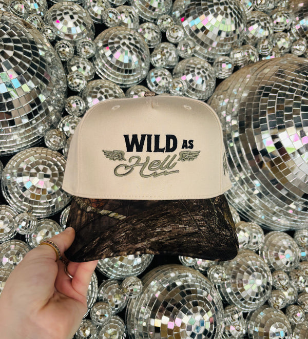 Wild As Hell Embroidered Hat