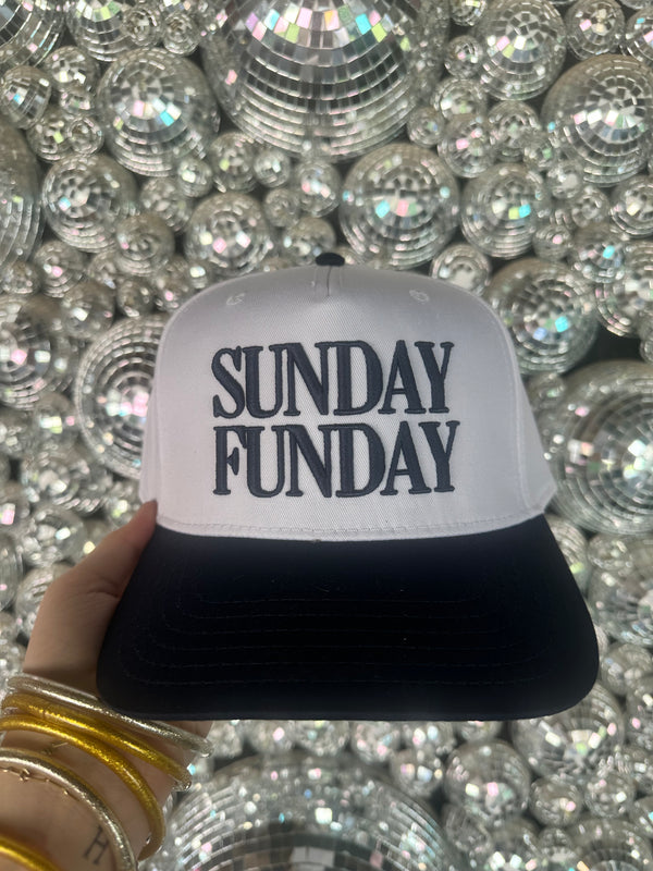 Sunday Funday Embroidered Hat