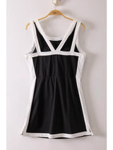 Color Block Active Wear Dress - BarBelles Boutique