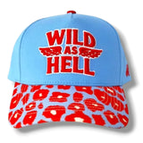 Wild As Hell Embroidered Hat - BarBelles Boutique