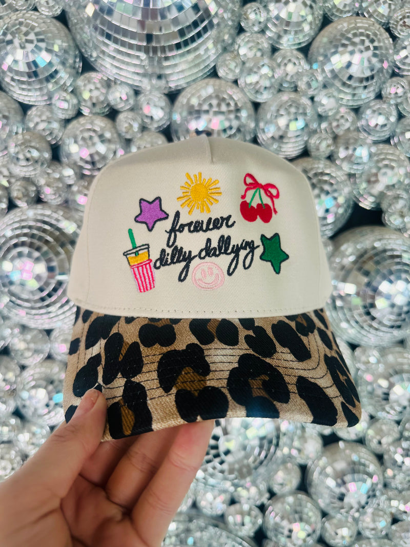 Forever Dilly Dallying Embroidered Hat