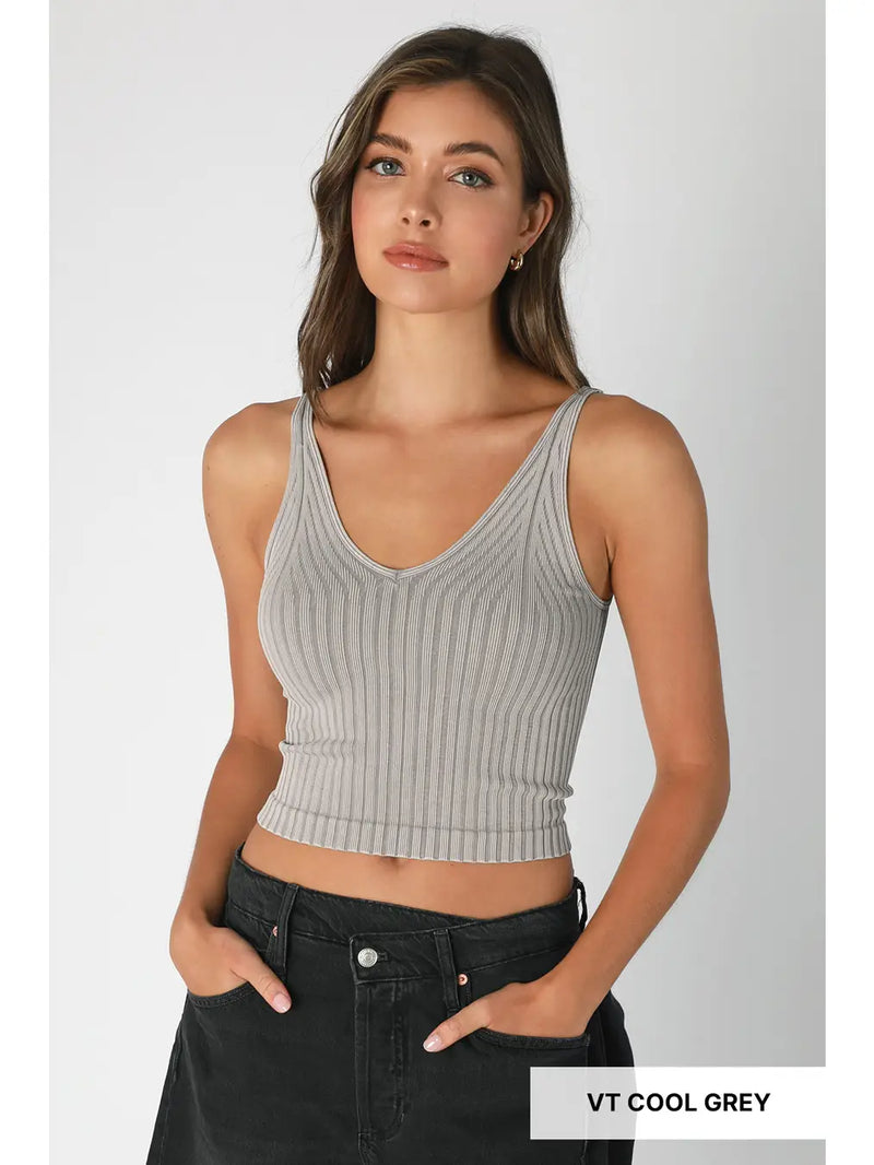 She's A Cutie Ribbed Tank