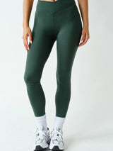 Lacey Venice Crossover Leggings - BarBelles Boutique