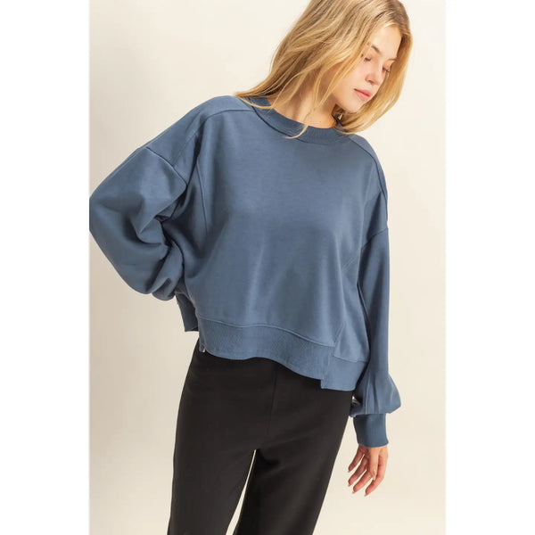 Effortless Laid-Back Sweatshirt