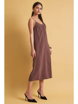 Sadie Strappy Trapeze Midi Dress