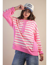 Pretty In Stripes Knit Top