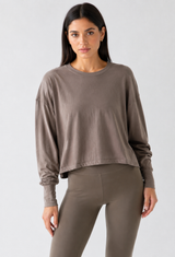 Kinsley Prima Cotton Open Back Top