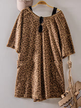Leopard Comfy Romper