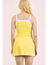 Active Cutie Slit Mini Dress - BarBelles Boutique