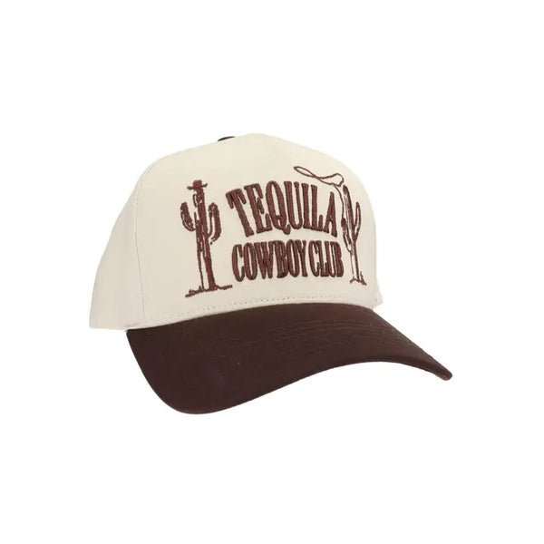 Tequila Cowboy Embroidered Hat