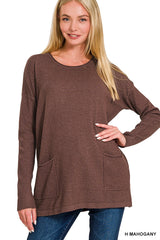 Warm & Cozy Pocket Sweater