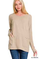Warm & Cozy Pocket Sweater