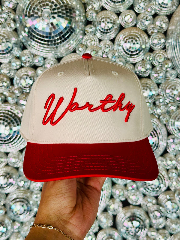 Worthy Embroidered Hat