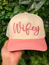 Wifey Embroidered Hat - BarBelles Boutique