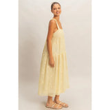 Sunshine Gingham Maxi Dress - BarBelles Boutique