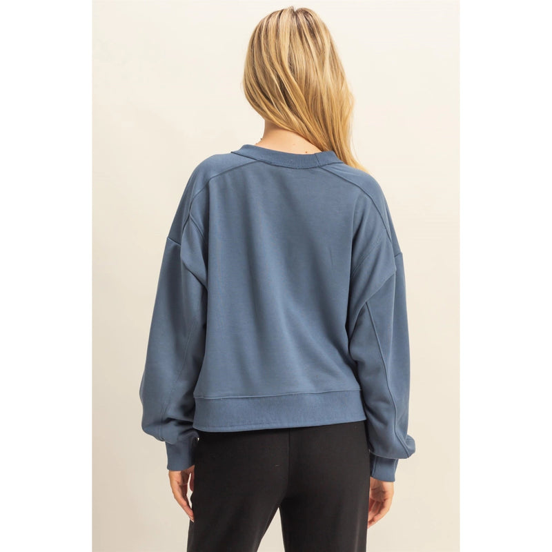Effortless Laid-Back Sweatshirt