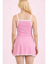 Active Cutie Slit Mini Dress - BarBelles Boutique