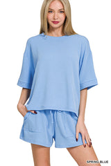Treat Yourself Ribbed Set - BarBelles Boutique