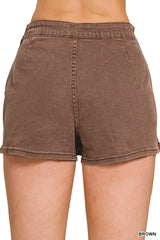 Pretty & Unbothered Denim Skort - BarBelles Boutique