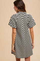 Striped to Perfection Mini Dress