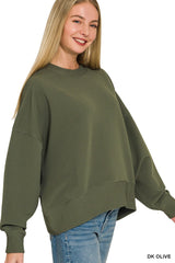 Cozy Era Balloon Pullover - BarBelles Boutique