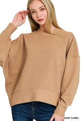 Cozy Era Balloon Pullover - BarBelles Boutique