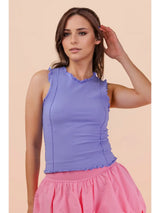 That Girl Lettuce Hem Top - BarBelles Boutique
