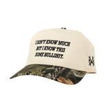I Don't Know Much But I Know This Some Bullshit Embroidered Hat - BarBelles Boutique