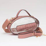 Clear Football Crossbody
