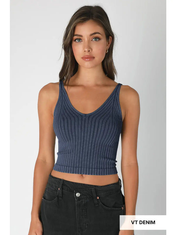 She's A Cutie Ribbed Tank