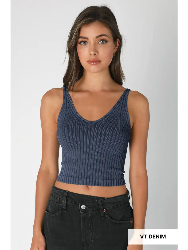 She's A Cutie Ribbed Tank