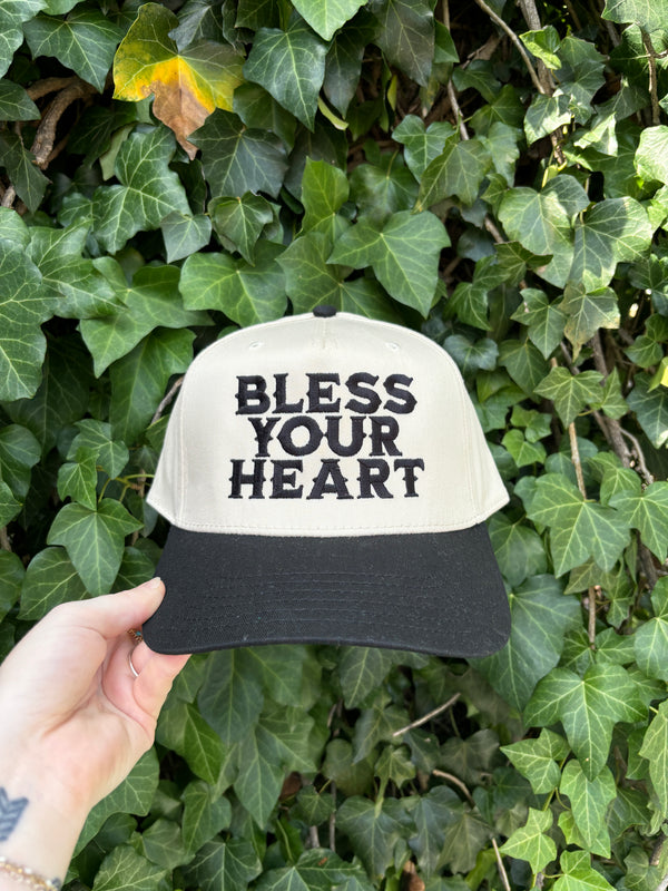 Bless Your Heart Embroidered Hat