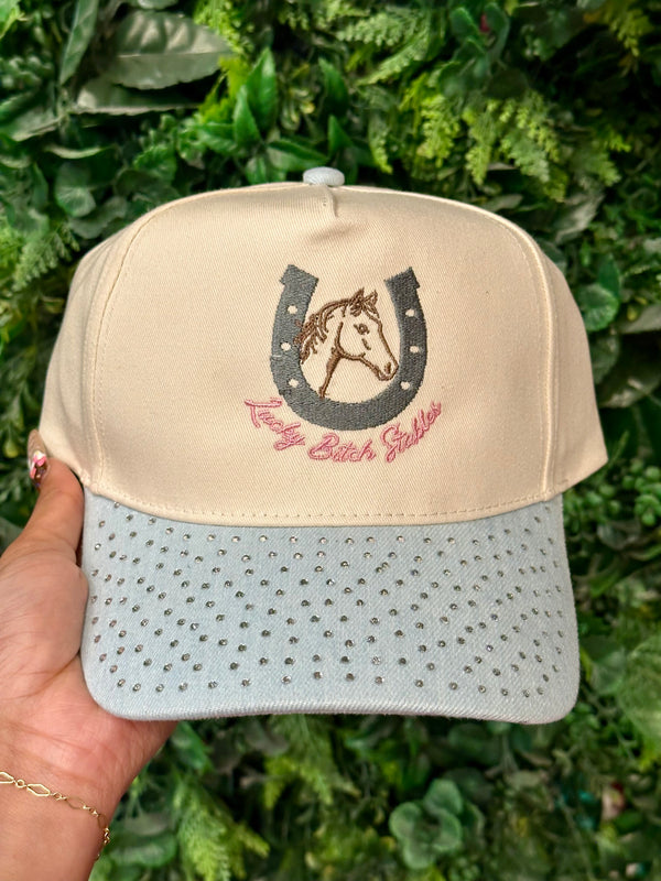 Lucky Bitch Stables Embroidered Hat