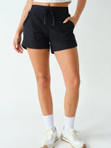 Mariah Curved Hemline Shorts