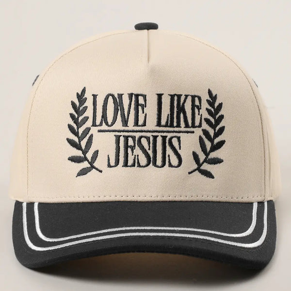 Love Like Jesus Embroidered Hat