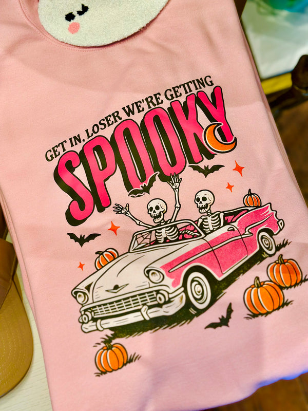Get In Loser We’re Getting Spooky Sweatshirt