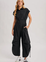 Tatum Utility Jumpsuit - BarBelles Boutique