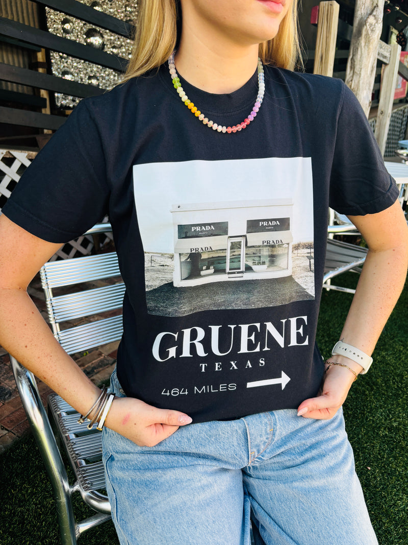 Gruene Marfa Prada Exclusive Graphic Tee