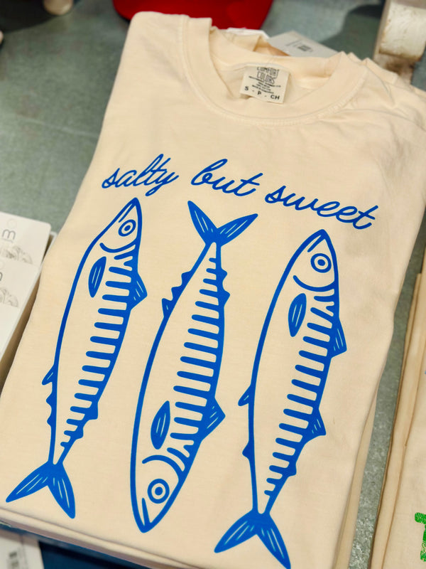 Salty But Sweet Sardine Tee