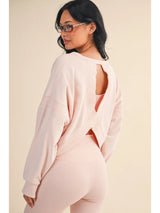 Open-Back Cutie Sweatshirt