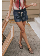 Patriotic Lounge Shorts - BarBelles Boutique