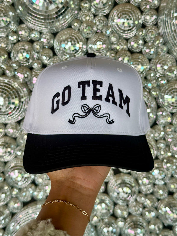 Go Team Embroidered Hat