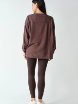 Brandi Oversized Long Sleeve Top