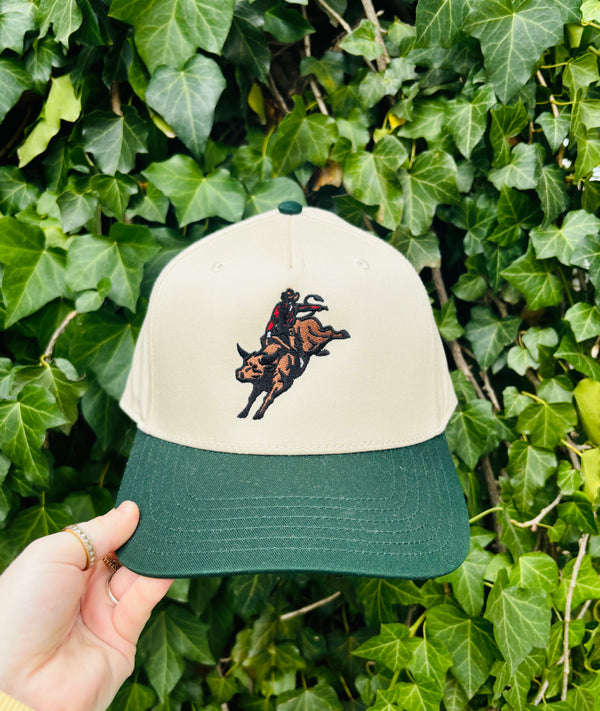 Rodeo Bull Embroidered Hat