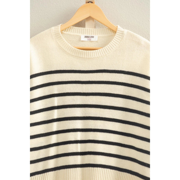 Effortlessly Stripe Short Set