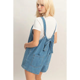 Effortless Denim Romper - BarBelles Boutique