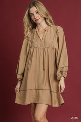 Lively Boho Mini Dress
