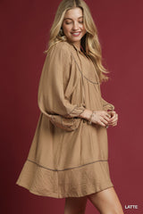 Lively Boho Mini Dress
