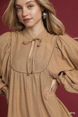 Lively Boho Mini Dress